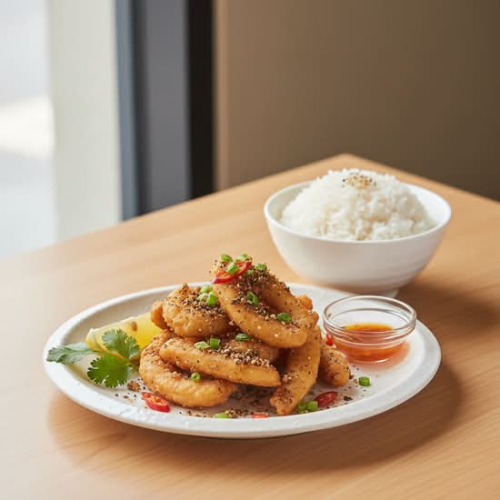 148. Deep-Fried Squid with Spicy Salt 椒鹽鮮魷